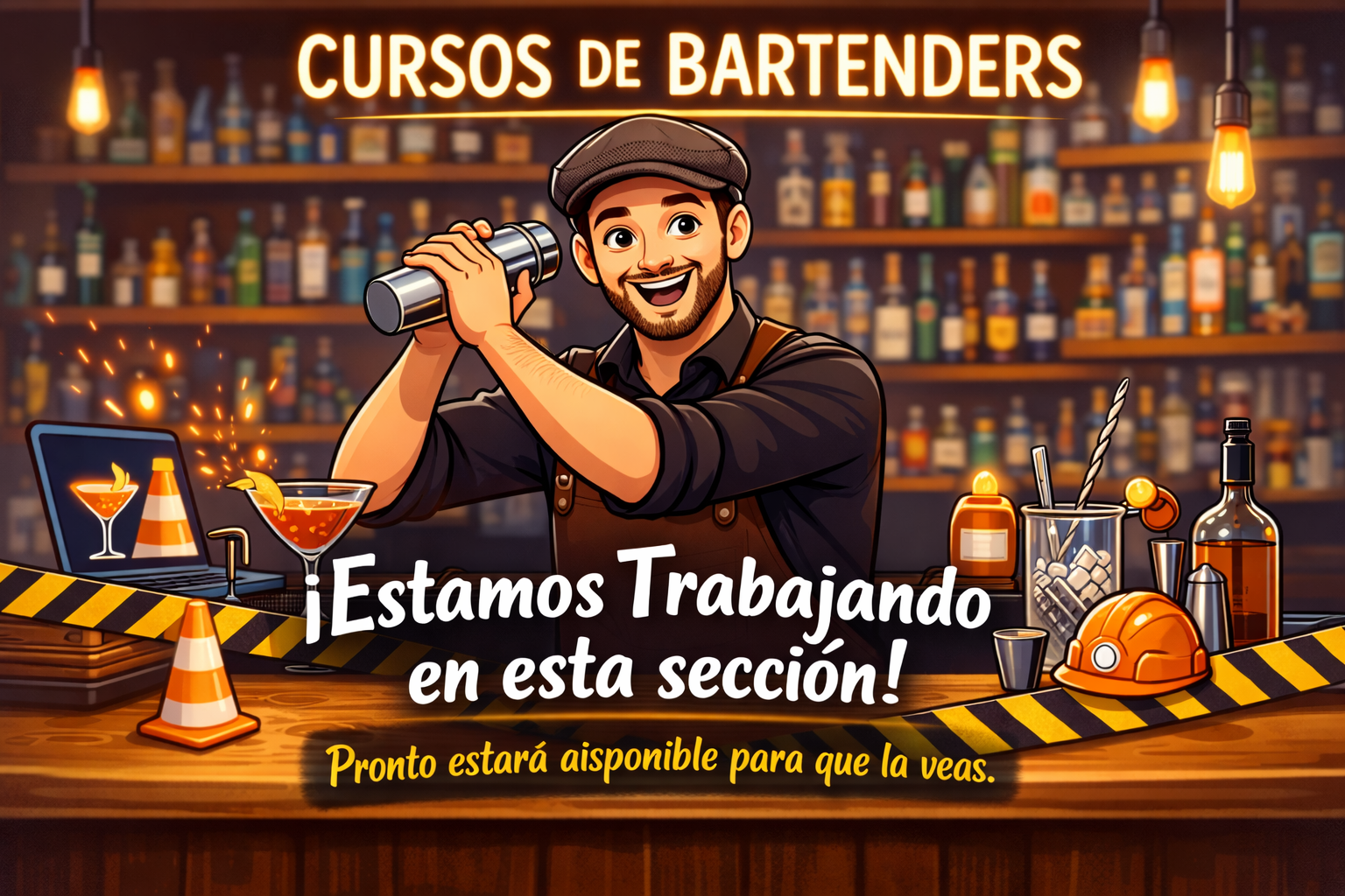 Sección en construcción - Cursos de Bartenders